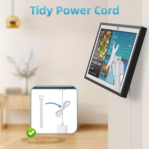 جدار الحائط للعرض 15/21 ، جبل القابل للتعديل والدوار ، قوس الألمنيوم الثقيل ، التثبيت السهل ، إدارة الكابلات ، مناسبة للعرض 15 (1 ، 2) و 21 (الفضة) in Kuwait