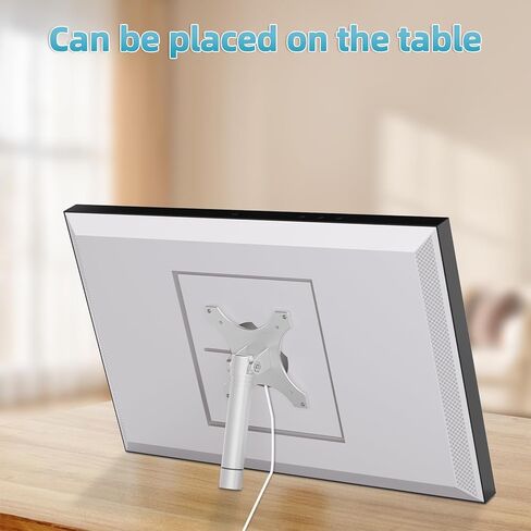 جدار الحائط للعرض 15/21 ، جبل القابل للتعديل والدوار ، قوس الألمنيوم الثقيل ، التثبيت السهل ، إدارة الكابلات ، مناسبة للعرض 15 (1 ، 2) و 21 (الفضة) in Kuwait