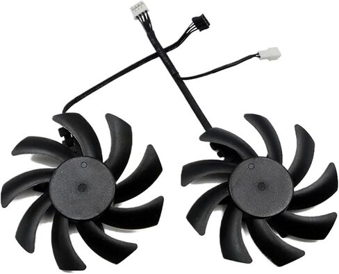 82 مم FDC10H12S9-C RTX3060 3060TI مروحة تبريد بطاقة GPU GPU (2PCS) in Saudi Arabia