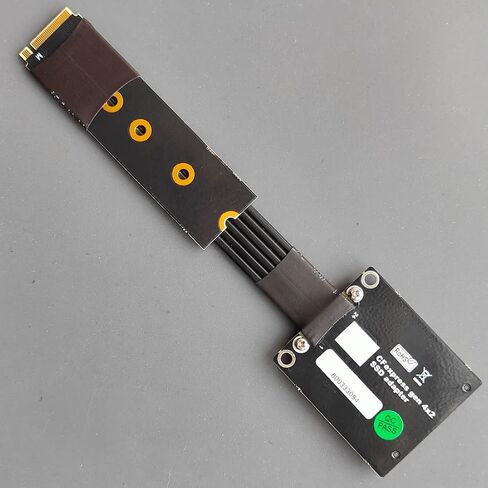 JMT CFexpress Type B to M.2 NVMe 2280 Key-M SSD PCIe 4.0 Extension Cable CFe Converter Compatible for Canon R5 Nikon Z6Z7 Xbox Storage Card Adapter (25cm,R94ST) in Saudi Arabia