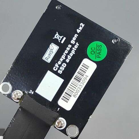 JMT CFexpress Type B to M.2 NVMe 2280 Key-M SSD PCIe 4.0 Extension Cable CFe Converter Compatible for Canon R5 Nikon Z6Z7 Xbox Storage Card Adapter (25cm,R94ST) in Saudi Arabia