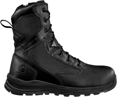 Carhartt FH8421-M15W Gilmore Waterproof 8" Side Zip Nano Toe Work Boot Black 15W in Saudi Arabia