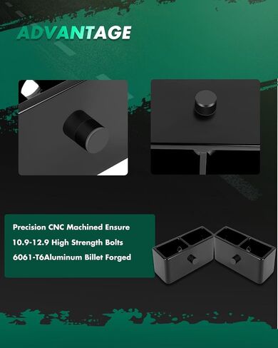 SCITOO 2 inch Rear Leveling lift kit for Nissan 2005-2019 Lift Strut Spacer Compatible for Nissan Frontier 2.4L 2006-2015 Rear Lift Blocks in Saudi Arabia