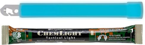 Cyalume Military Grade White Glow Sticks - Premium Bright 6" ChemLight Emergency Glow Sticks with 8 Hour Duration (Bulk Pack of 10 Chem Lights) in Saudi Arabia