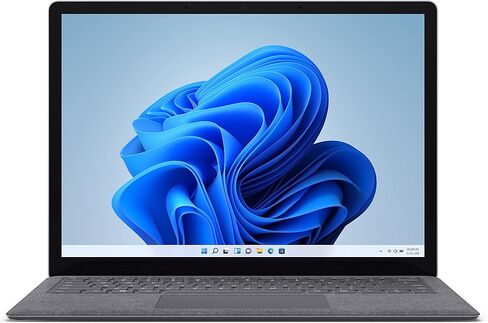 Microsoft Surface Laptop 4 13.5 شاشة تعمل باللمس AMD Ryzen 5 Surface Edition - ذاكرة 16 جيجابايت - محرك الحالة الصلبة 256 جيجابايت (أحدث طراز) - بلاتينيوم (متجدد) in Kuwait