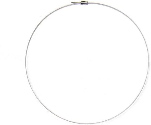 14-inch UV Resistant Stainless Steel Cable Tie, 350-lb Tensile Strength, UL 2 Listed, 100-Pack in Kuwait