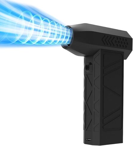 Duster Air Electric بالهواء الكهربائي ، 130000 دورة في الدقيقة قابلة للتعديل ، الرياح القوية ، وندقية الهواء المضغوطة ، مع منفاخ غبار 3-gear لتنظيف السيارة ولوحة المفاتيح والمنزل in Kuwait