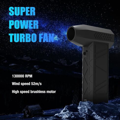 Duster Air Electric بالهواء الكهربائي ، 130000 دورة في الدقيقة قابلة للتعديل ، الرياح القوية ، وندقية الهواء المضغوطة ، مع منفاخ غبار 3-gear لتنظيف السيارة ولوحة المفاتيح والمنزل in Kuwait