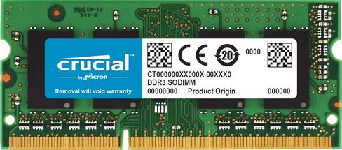 Crucial Technology 8GB, 204-pin SODIMM, DDR3 PC3-10600, in Saudi Arabia