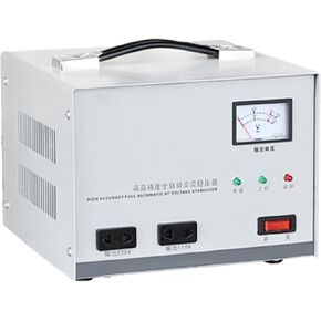 Voltage Stabilizer,AC Voltage Regulator 220V Single Phase Home Use Stabilizer Power Supply for Small Household Appliances