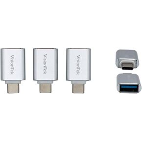 VisionTek 3PK USBC to USBA M/F Adapter