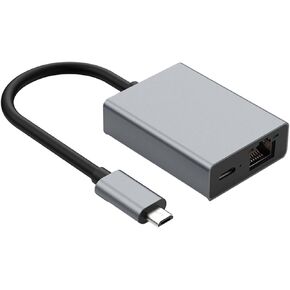 Micro USB to Ethernet Adapter Plug and Play for Uploading Or Downloading
