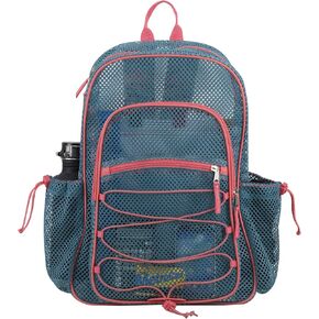 حقيبة الظهر الشبكية لشركة Eastsport مع الأشرطة المبطنة بالراحة والبونجي القابلة للتعديل للعمل والرياضة والشاطئ والكليات والأمن ، كامو الجيش الأخضر in Kuwait