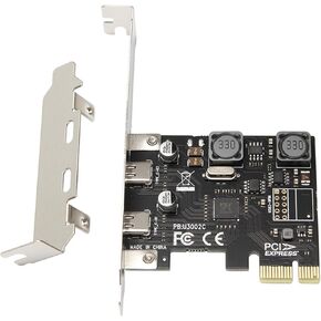 2-Port USB 3.1 (10Gbps) PCIe Card PCIExpress to Host Controller Card PCIe Adapter
