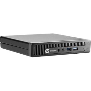 HP EliteDesk 800 G2 Mini Desktop Intel i5-6500T up to 3.10GHz 16GB New 512GB NVMe SSD Built-in AX210 Wi-Fi 6E BT Dual Monitor Support Wireless Keyboard and Mouse Win10 Pro (Renewed)