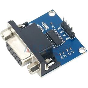 MAX3232 RS232 to Serial Port Converter Module DB9 Connector MAX232 for New 2025 Arrival High Reliable Electronic Component, Precision, Stable Performance