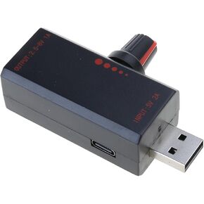 منظم سرعة مروحة USB 5V2A مروحة USB STEPLESS مع مفاتيح للمكاتب 5V9V1A الناتج ADAJUST