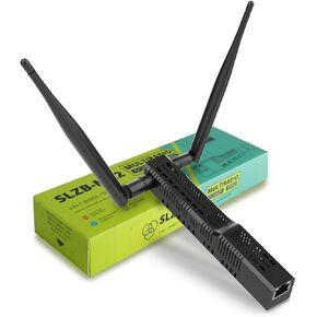 SMLAIND SLZB -MR2 - Zigbee 3.0 إلى Ethernet و USB و WiFi Gateway Coordinator مع POE ، Gateway Universal for Home Assistant/ zigbee2mqtt/ Zha ، Wireless Zigbee 3.0 USB Adapter
