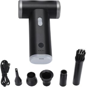 Compressed Air Duster,110,000 RPM Jet Dryer Blower,Portable Electric Air Duster Jet Fan for Car Dry,Keyboard Computer Cleaning,Air Bed,Hair Dry