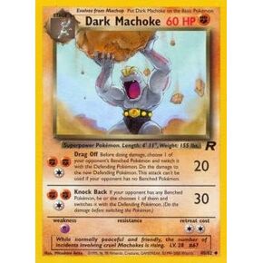 Dark Machoke - 40/82 - Uncommon - Unlimited Edition