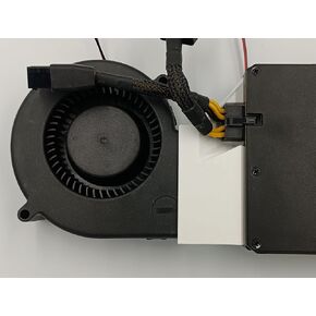 Tesla P40 P100 V100 K80 M40 Blower Adapter Fan Kit - Fits Standard 97x33 Blower Fan