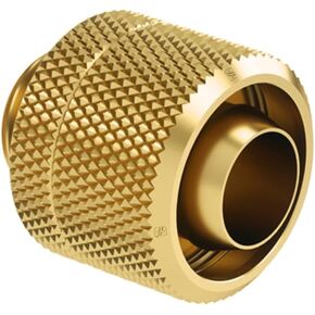 Barrow G1/4" to 3/8" ID, 5/8" OD Compression Fitting for Soft Tubing (V4), Gold