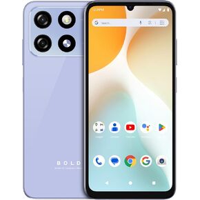 Bold K5 | 2025 | All-Day Battery | Unlocked | 6.8" HD+ Infinity Display | 64GB/4GB | Dual 13MP Camera | US Version | US Warranty | (Lilac)