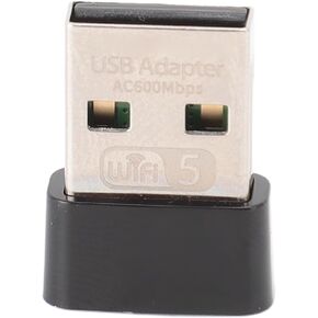AC600 USB Wi Fi Adapter, Fast Speed 600Mbps 2.4G 5G Band Network Transceiver for, for iOS, for, RTL8811CU Chipset, MU MIMO Technology