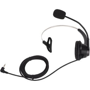 Acouto H360?2.5 Busin Headset with HD Mic – 2.5mm Compatible Headpho for C Center & Customer Service