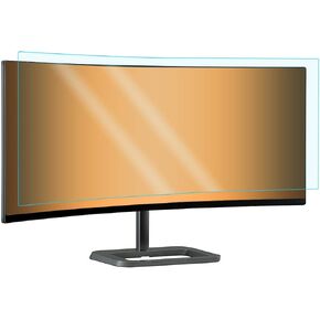 Blue Light Cutting Screen Protector for the Samsung CHG90 QLED 49-inch Curved Gaming Monitor with Kit