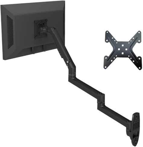 7013 15 ""-32 "17" -38 "Mechanic Spring Aluminium Steel LCD Monitor Mount TV Bracket Long 840mm 1-10kg 3-11kg 100x100 (مع محول 2) in Kuwait