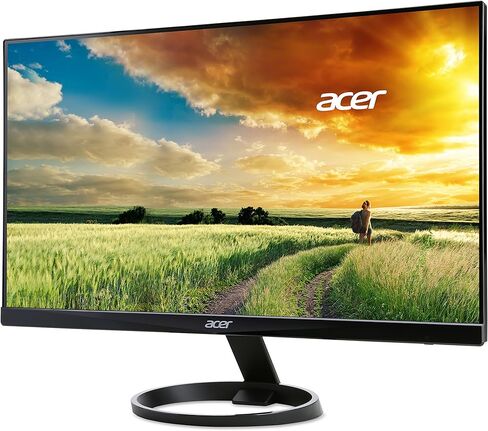 Acer R240hy Abmidx 23.8 "Full HD (1920 X 1080) VA Monitor (HDMI ، DVI & VGA) ، Black in Kuwait