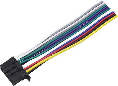 Wire Harness for Pioneer DEH-S31BT, DEHS4000BT, DEH-S4000BT (Flat Ribbon, Copper, Automotive) in Saudi Arabia