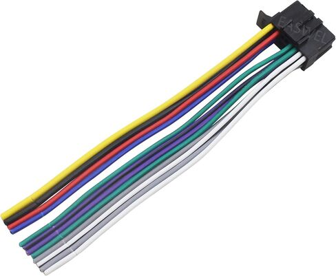 Wire Harness for Pioneer DEH-S31BT, DEHS4000BT, DEH-S4000BT (Flat Ribbon, Copper, Automotive) in Saudi Arabia