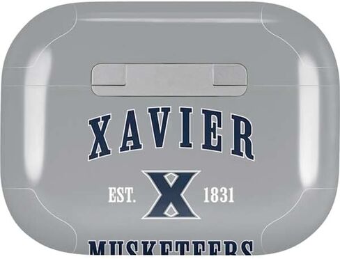 Skinit Decal Audio Skin Compatible with AirPods Pro 2nd Gen - Officially Licensed Xavier University Musketeers Est 1831 Design in Saudi Arabia