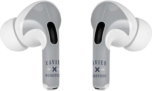 Skinit Decal Audio Skin Compatible with AirPods Pro 2nd Gen - Officially Licensed Xavier University Musketeers Est 1831 Design in Saudi Arabia