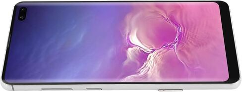 LCD Screen Replacement for Galaxy S10 Plus SM-G975F/DS SM-G975U G975W G975A, 6.4 inch Touch Screen Display Digitizer Assembly Kit with Frame and Fingerprint (Silver) in Saudi Arabia