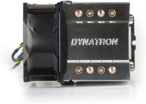 Dynatron 242290 FN A19 AMD Socket AM4 80X80X38MM مروحة لخادم 3U ومربعًا بنيًا لأعلى in Kuwait