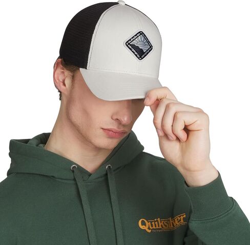 Quiksilver Men's Premium Cotton Adjustable Snap Back Logo Baseball Cap in Saudi Arabia