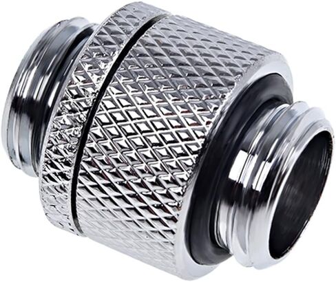 Alphacool 4-Pack Eiszapfen G1/4" Male to Male 10mm Extender Fitting, Rotary, White, Desktop-Computer Liquid Cooling Connector Fitting in Kuwait
