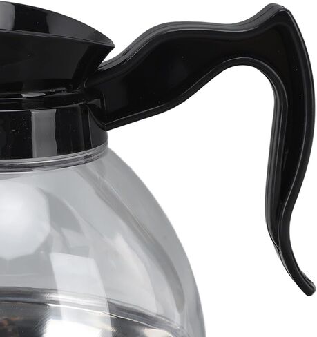 1.2QT Coffee Maker Pot Replacement, Universal Coffee Maker Pot with Handle & Tight Fit Spout, Coffee Glass Carafe Compatible with Various Coffee Machine in Saudi Arabia