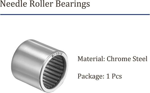 2pcs B1616 Needle Roller Bearings - [1 Inch x 1-1/4 Inch x 1 Inch] Chrome Steel for Transmission Use, Full Complement Drawn Cup in Saudi Arabia