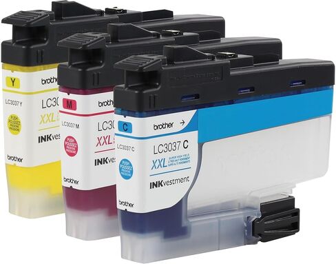 Brother Genuine LC3037Y, Single Pack Super High-Yield Yellow INKvestment Tank Ink Cartridge, Page Yield Up to 1,500 Pages, LC3037 in Saudi Arabia