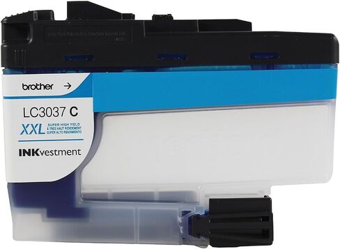 Brother Genuine LC3037Y, Single Pack Super High-Yield Yellow INKvestment Tank Ink Cartridge, Page Yield Up to 1,500 Pages, LC3037 in Saudi Arabia