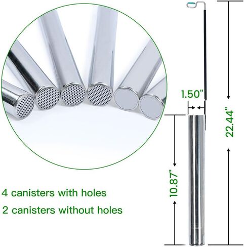U.S.SOLID 15 L Cryogenic Container Liquid Nitrogen (LN2) Dewar Semen Tank 6 Canisters Carry Bag in Saudi Arabia
