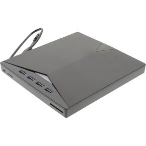 External DVD Burner Portable USB Drive for Laptop Multi-Function Cd DVD Writer Fast Data Transmission Compatible Desktops and Notebooks Silent