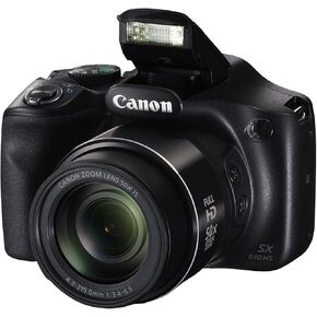 Canon PowerShot SX540 Digital Camera w/ 50x Optical Zoom - Wi-Fi & NFC Enabled (Black) (Renewed)