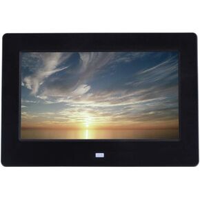 High-Definition Digital Photo Frame Display Stand Electronic Photo Frame High-Definition Video Advertising Player(Black,13inchs)
