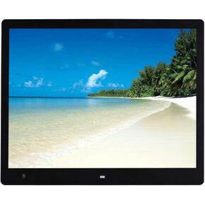 17-inch + 16G Advertising Machine Building Advertising Machine Product Display Electronic Gift LED HD Video Player(Black)