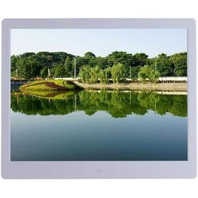 17 بوصة + 16 جرام آلة الإعلان بناء آلة الإعلان عرض هدية إلكترونية LED HD الفيديو (أسود) in Kuwait